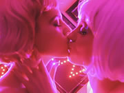ASMR レズビアンの舌キス